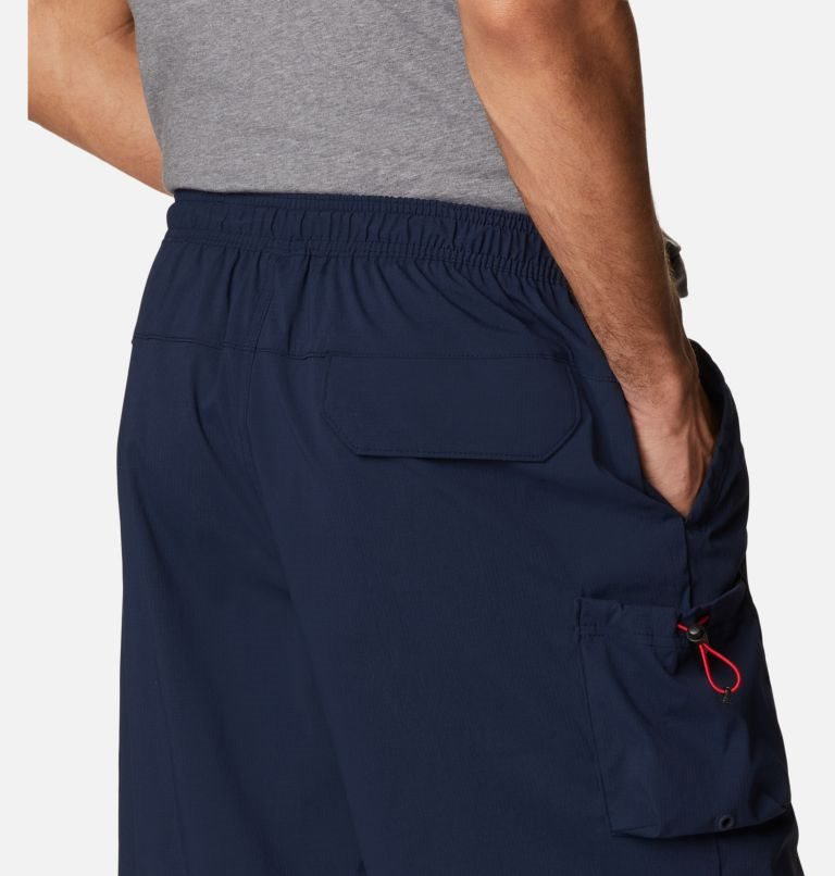 Men's Columbia Field Creek Cargo Shorts Navy | CA-WC450