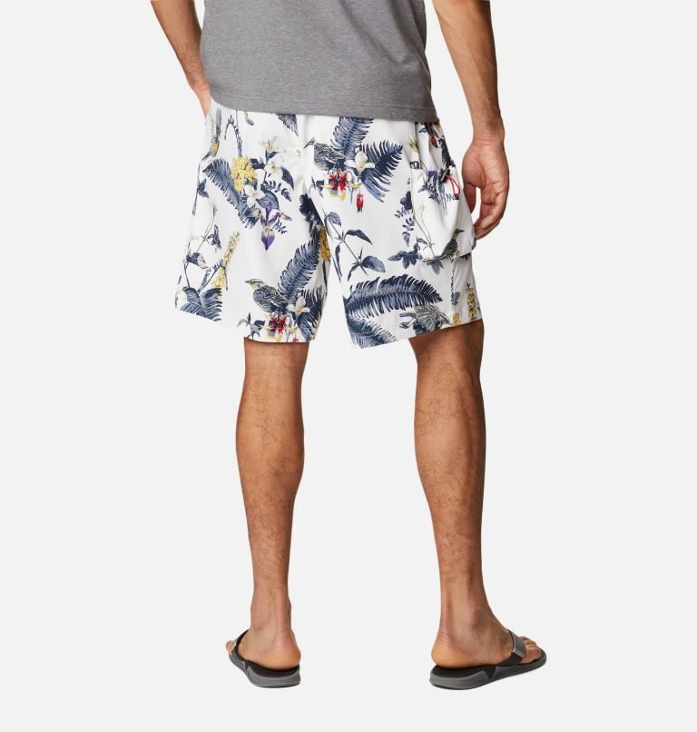 Men's Columbia Field Creek Cargo Shorts Flower | CA-Z4A1C
