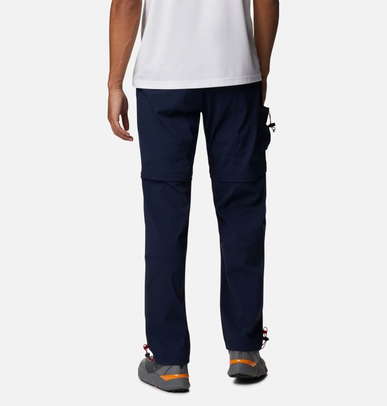 Men's Columbia Field Creek Convertible Cargo Hiking Pants Navy | CA-E3641
