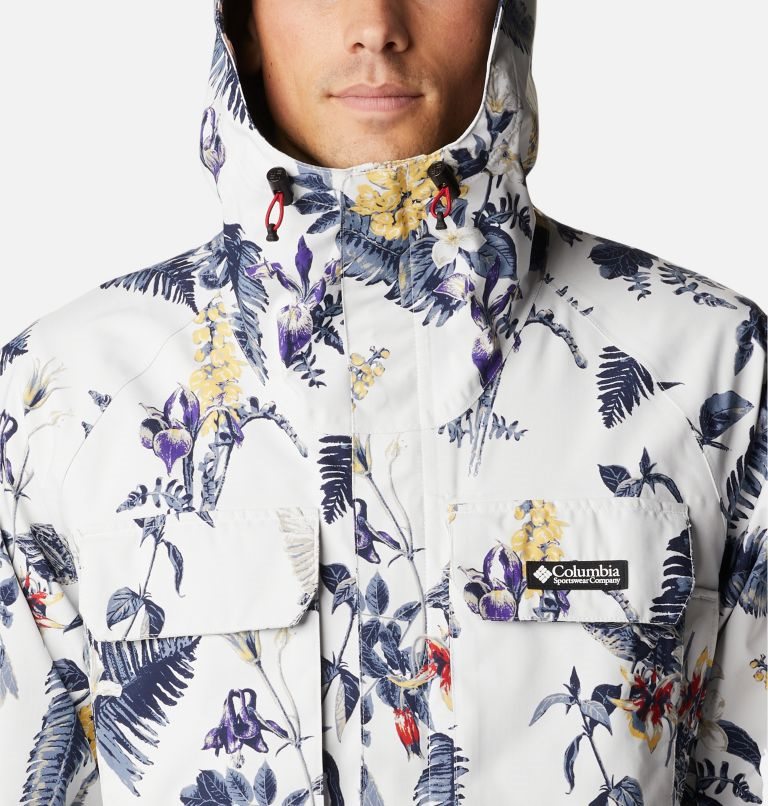 Men's Columbia Field Creek Fraser Shell Jackets Flower | CA-V6045
