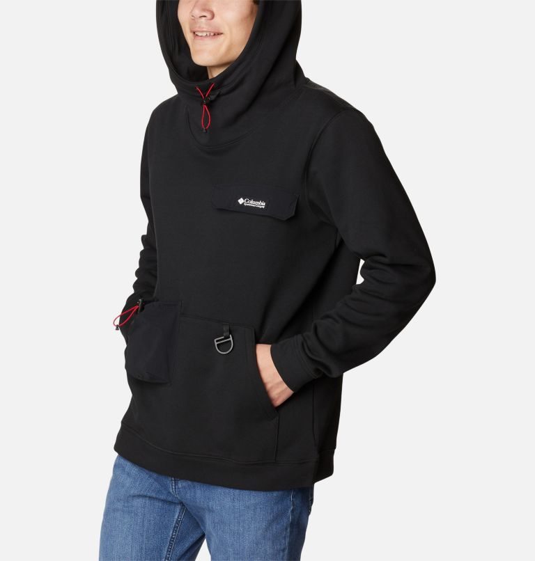 Men's Columbia Field Creek Hoodie Black | CA-C6831