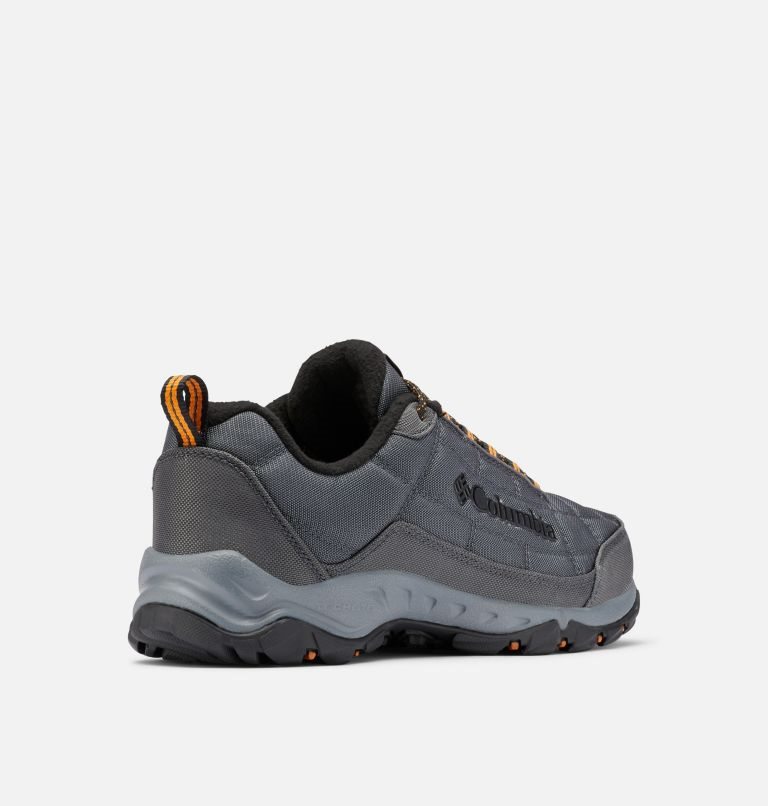 Men's Columbia Firecamp Fleece Lined Hiking Shoes Dark Grey | CA-H6405