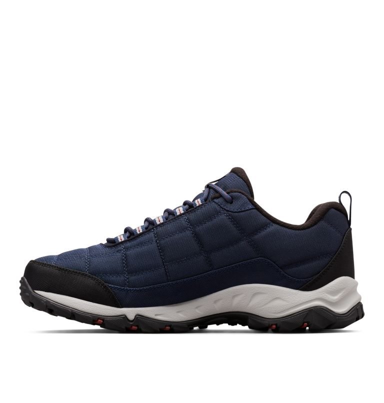 Men's Columbia Firecamp Fleece Lined Hiking Shoes Navy | CA-OA5L8