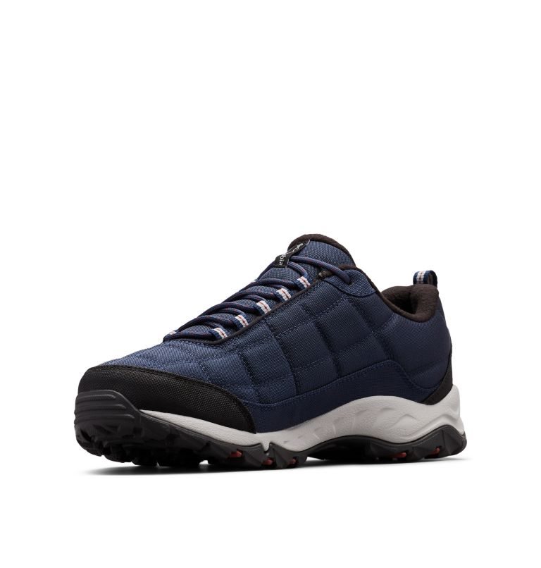 Men's Columbia Firecamp Fleece Lined Hiking Shoes Navy | CA-OA5L8