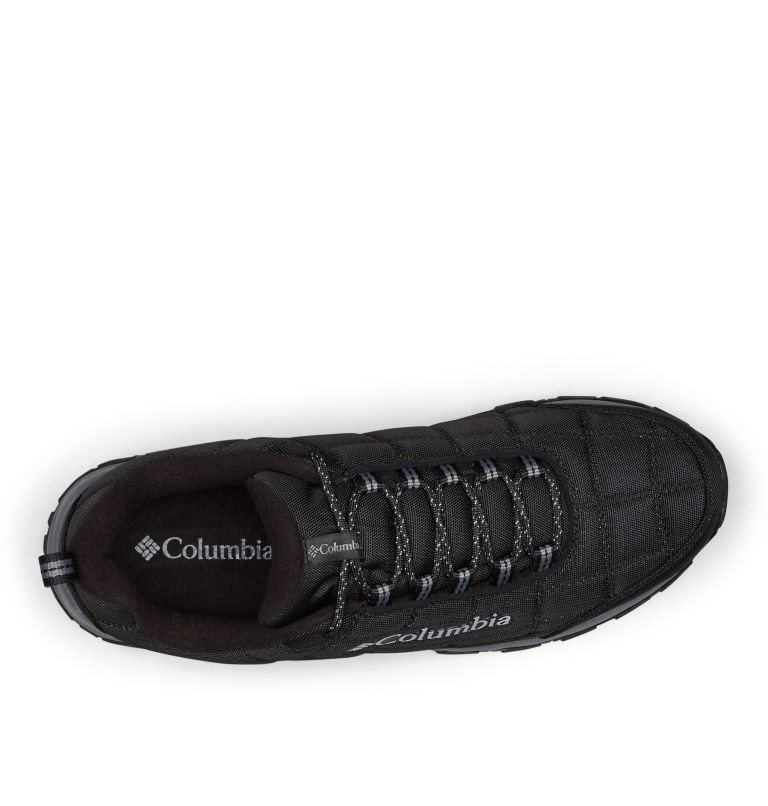 Men's Columbia Firecamp Fleece Lined Hiking Shoes Black | CA-W1AC3