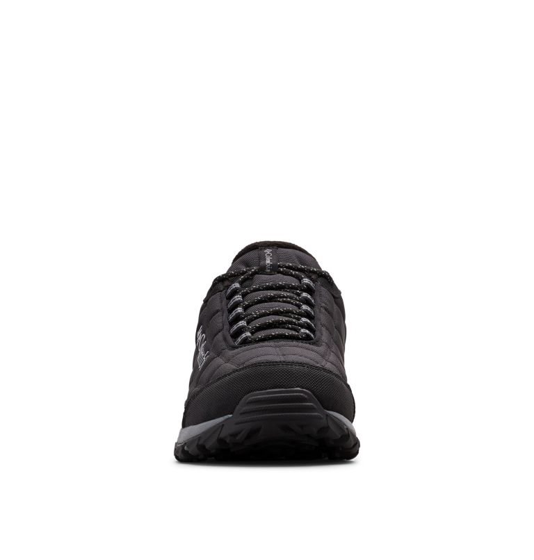 Men's Columbia Firecamp Fleece Lined Hiking Shoes Black | CA-W1AC3