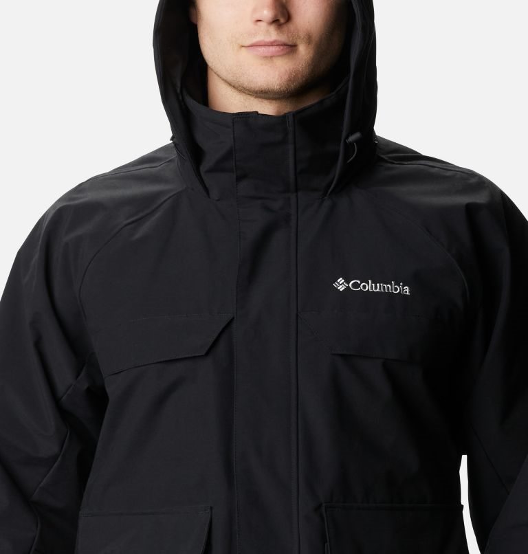 Men's Columbia Firwood Utility Jackets Black | CA-DL034