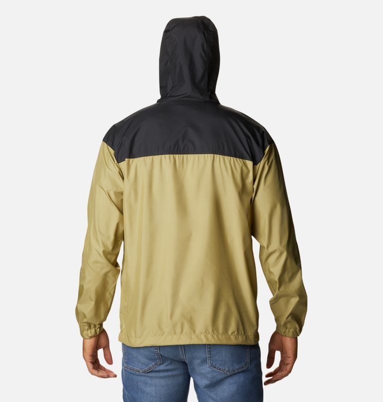 Men's Columbia Flash Challenger Anorak Jackets Olive / Black | CA-NL31A