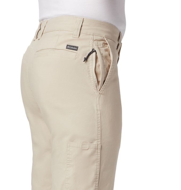 Men's Columbia Flex ROC Pants Khaki | CA-GLA13
