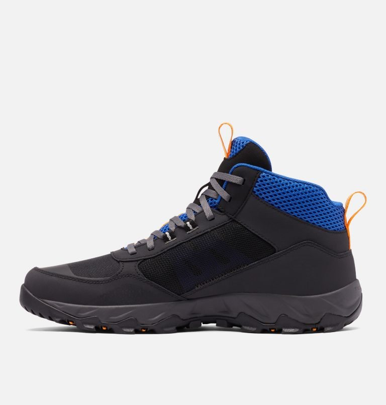 Men's Columbia Flow Centre Hiking Shoes Black | CA-AC58L