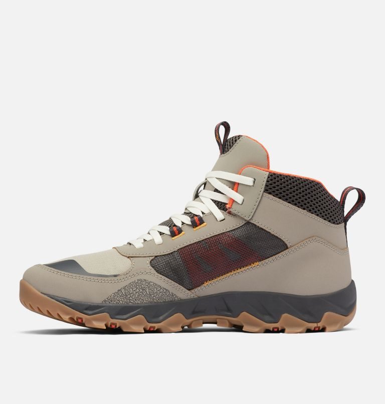 Men's Columbia Flow Centre Hiking Shoes Grey | CA-HLC06