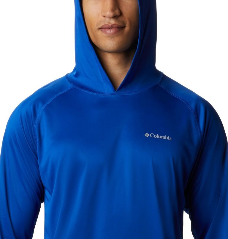 Men's Columbia Fork Stream Hoodie Blue | CA-E3805