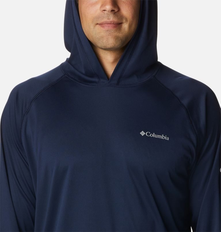 Men's Columbia Fork Stream Hoodie Navy | CA-FC513