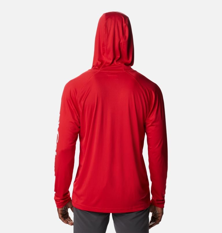 Men's Columbia Fork Stream Hoodie Red | CA-DA485