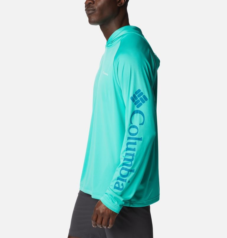 Men's Columbia Fork Stream Hoodie Turquoise | CA-R104C