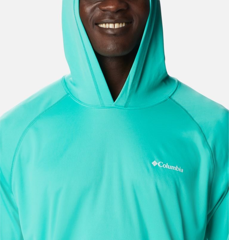 Men's Columbia Fork Stream Hoodie Turquoise | CA-R104C