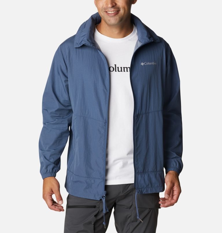 Men's Columbia Garside Jackets Navy | CA-ACL5A