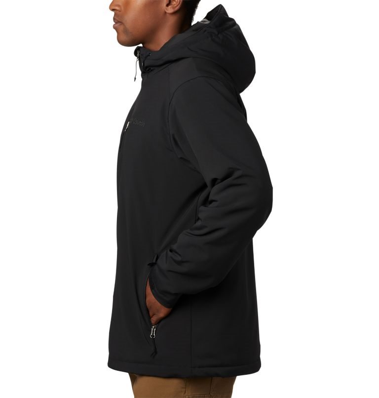 Men's Columbia Gate Racer Insulated Shell Jackets Black | CA-D630L