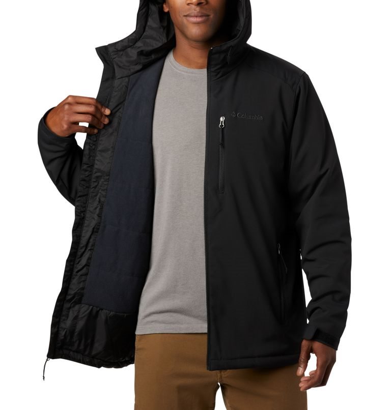 Men's Columbia Gate Racer Insulated Shell Jackets Black | CA-D630L