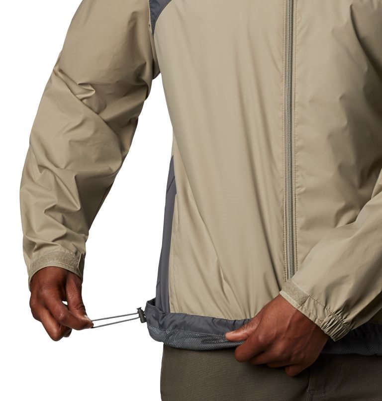 Men's Columbia Glennaker Lake Rain Jackets Olive | CA-I64LA