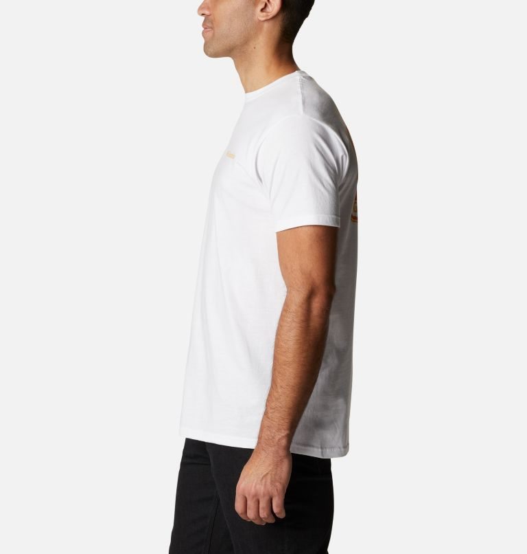 Men's Columbia Grand Canyon II T Shirts White | CA-DA634