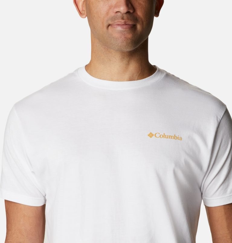 Men's Columbia Grand Canyon II T Shirts White | CA-DA634