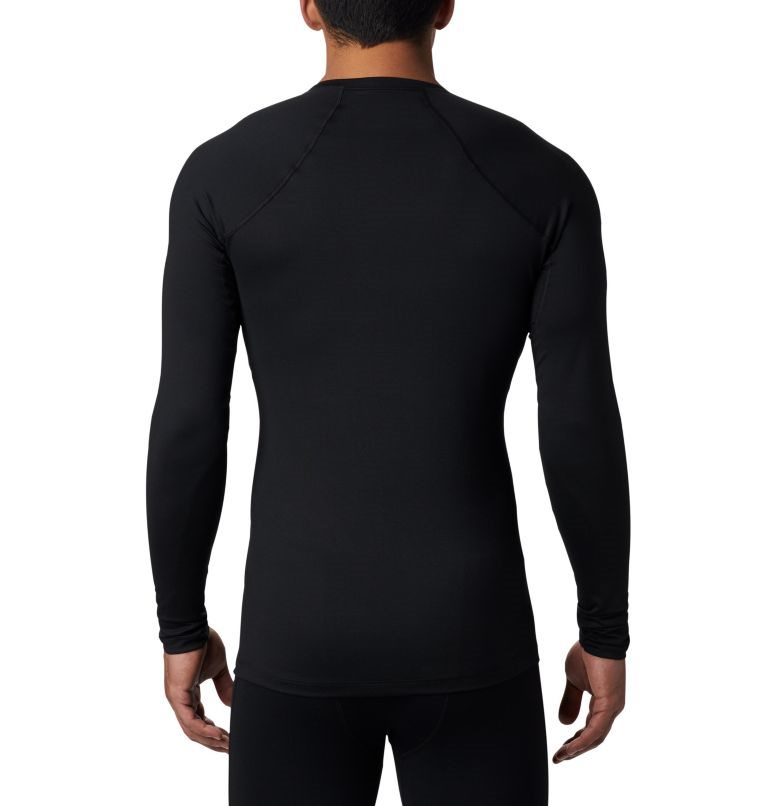 Men's Columbia Heavyweight Stretch Baselayer Sweatshirts Black | CA-GA01C