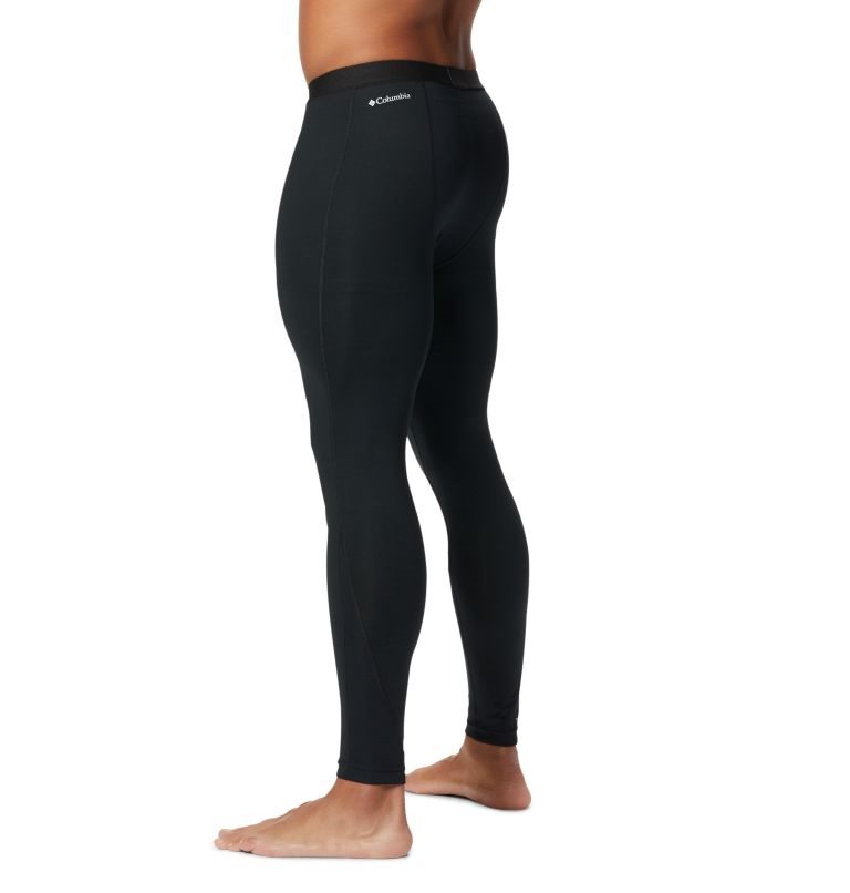 Men's Columbia Heavyweight Stretch Baselayer Tight Black | CA-P68A3