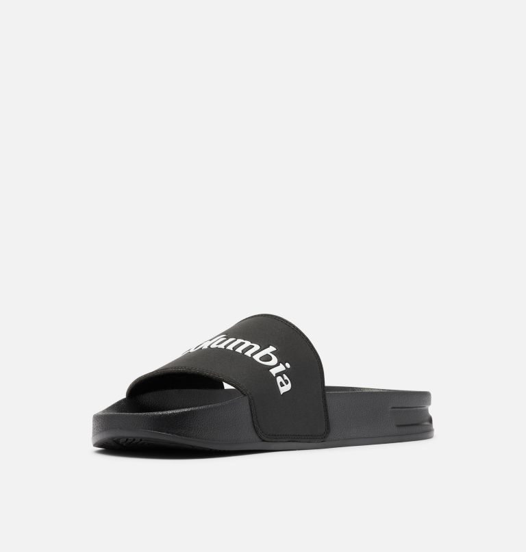 Men's Columbia Hood River Slides Black | CA-BL083