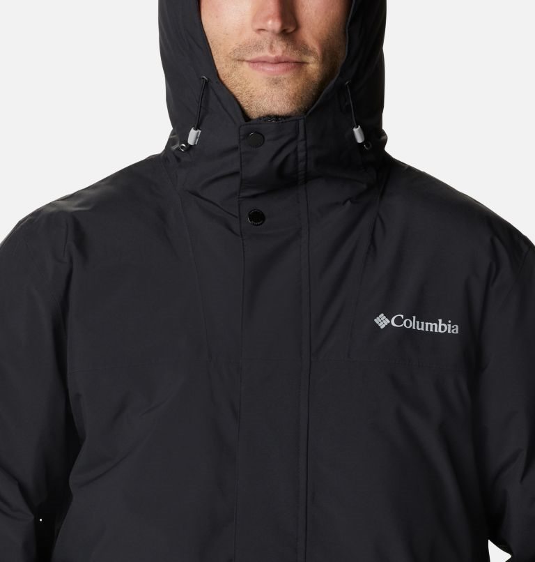 Men's Columbia Horizon Explorer Insulated Jackets Black | CA-J6510
