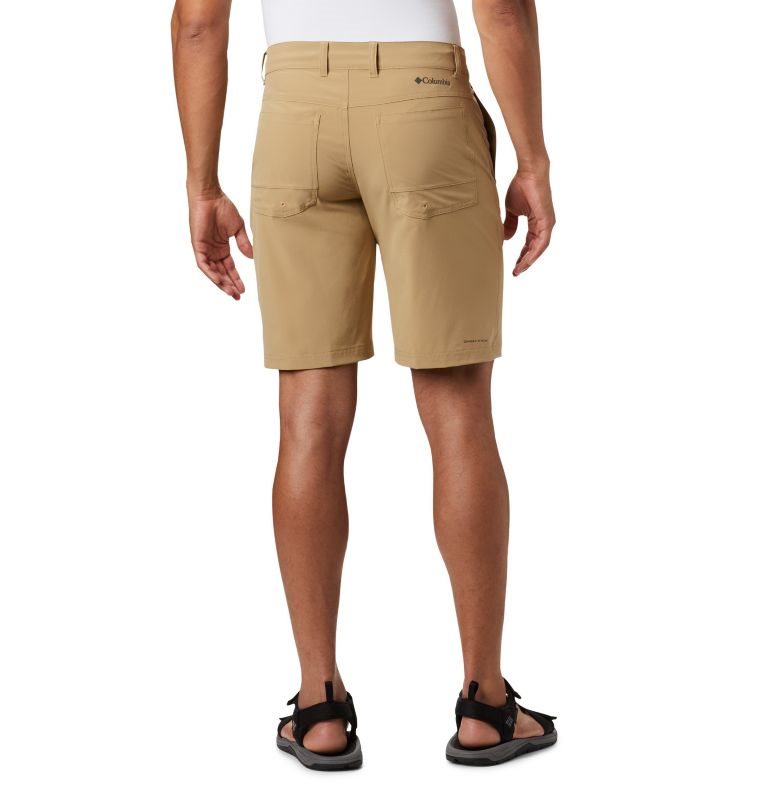 Men's Columbia Hybrid Trek Shorts Khaki | CA-A1345
