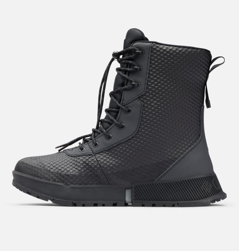 Men's Columbia Hyper-Boreal Omni-Heat Tall Boots Black | CA-OC43A