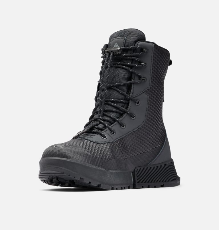 Men's Columbia Hyper-Boreal Omni-Heat Tall Boots Black | CA-OC43A
