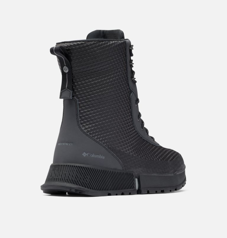 Men's Columbia Hyper-Boreal Omni-Heat Tall Boots Black | CA-OC43A