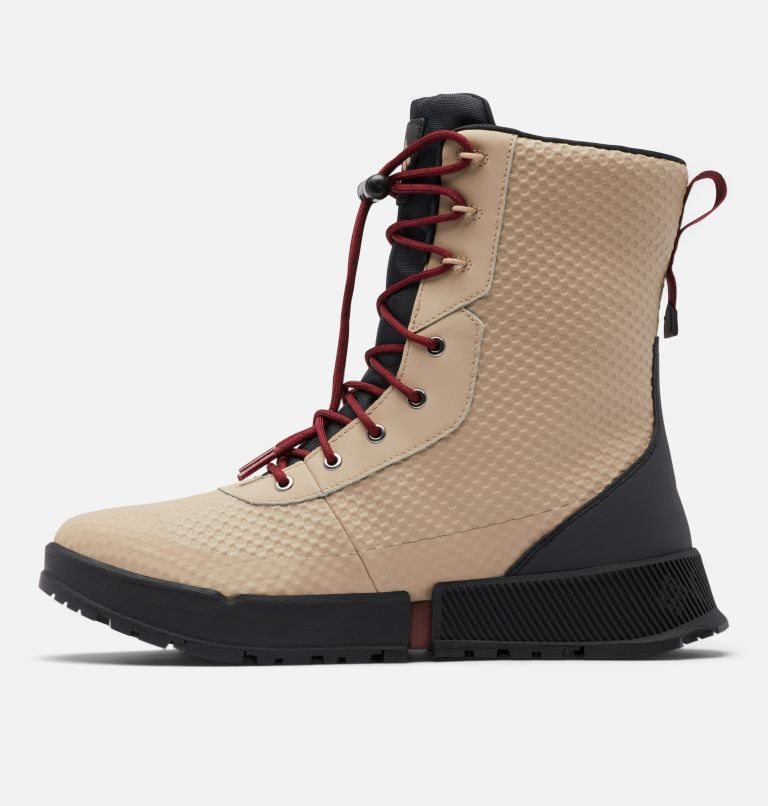 Men's Columbia Hyper-Boreal Omni-Heat Tall Boots Beige | CA-Q83C0