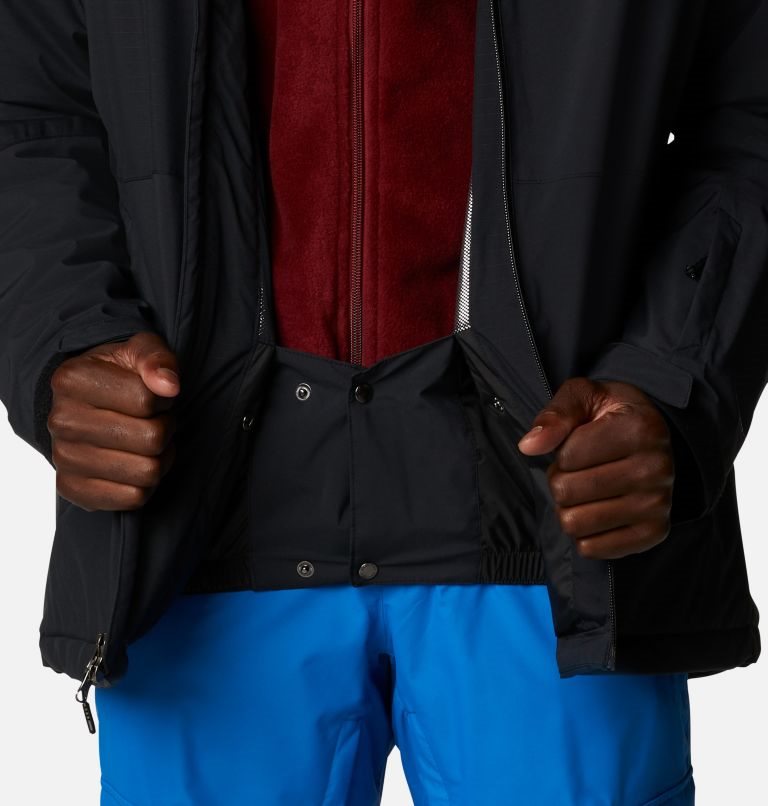 Men's Columbia Iceberg Point Jackets Black | CA-W1LA3