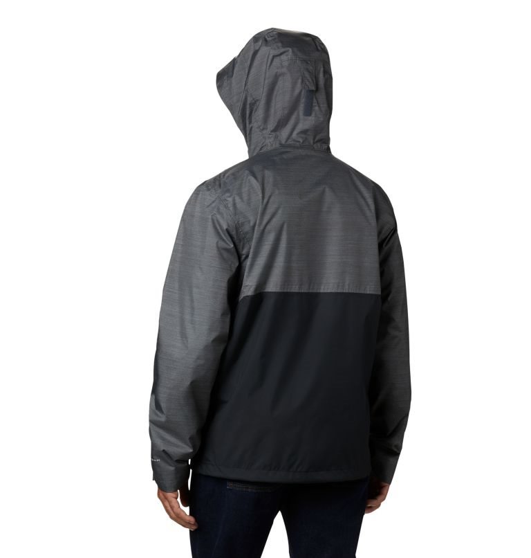 Men's Columbia Inner Limits II Rain Jackets Grey | CA-N4C60