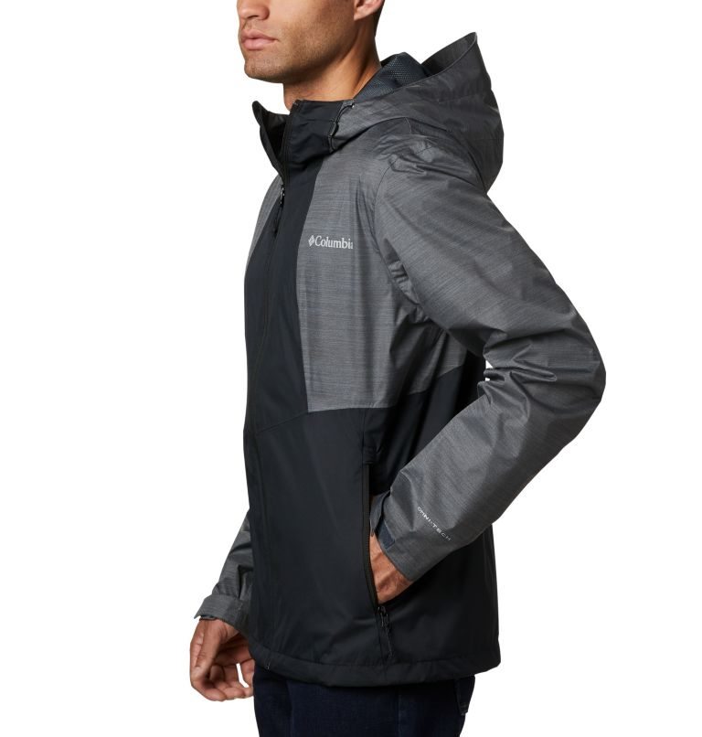 Men's Columbia Inner Limits II Rain Jackets Grey | CA-N4C60