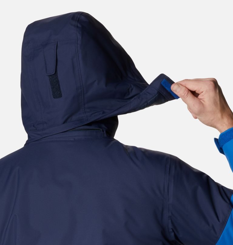 Men's Columbia Last Tracks Ski Insulated Jackets Navy | CA-DL64C