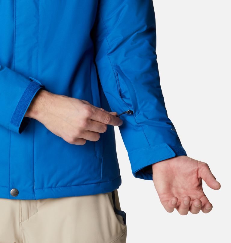 Men's Columbia Last Tracks Ski Insulated Jackets Navy | CA-DL64C