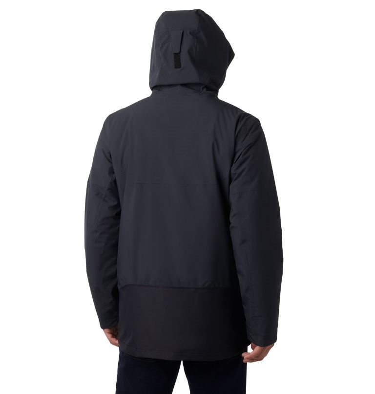 Men's Columbia Lhotse III Interchange Jackets Black | CA-KL4A0