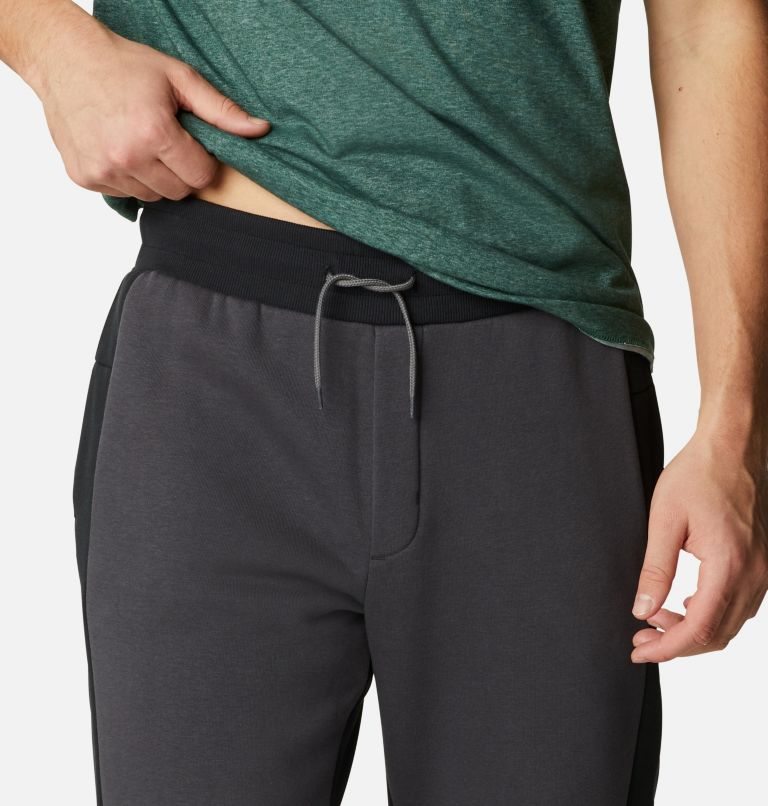 Men's Columbia Lodge Colorblock Jogger Black | CA-A4C50