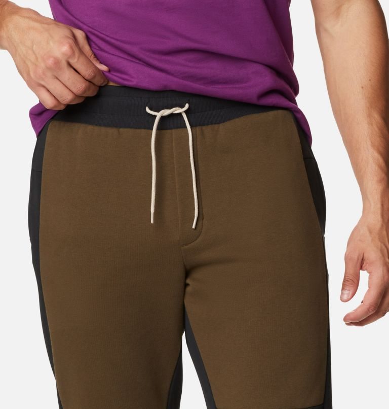 Men's Columbia Lodge Colorblock Jogger Brown / Black | CA-E4C65