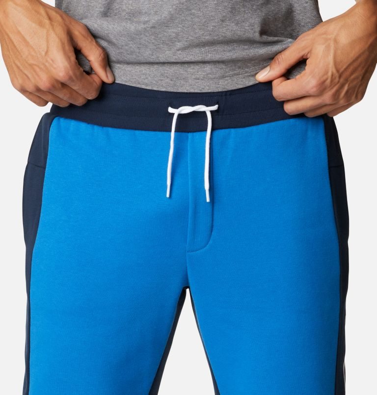 Men's Columbia Lodge Colorblock Jogger Blue / Navy | CA-K5046