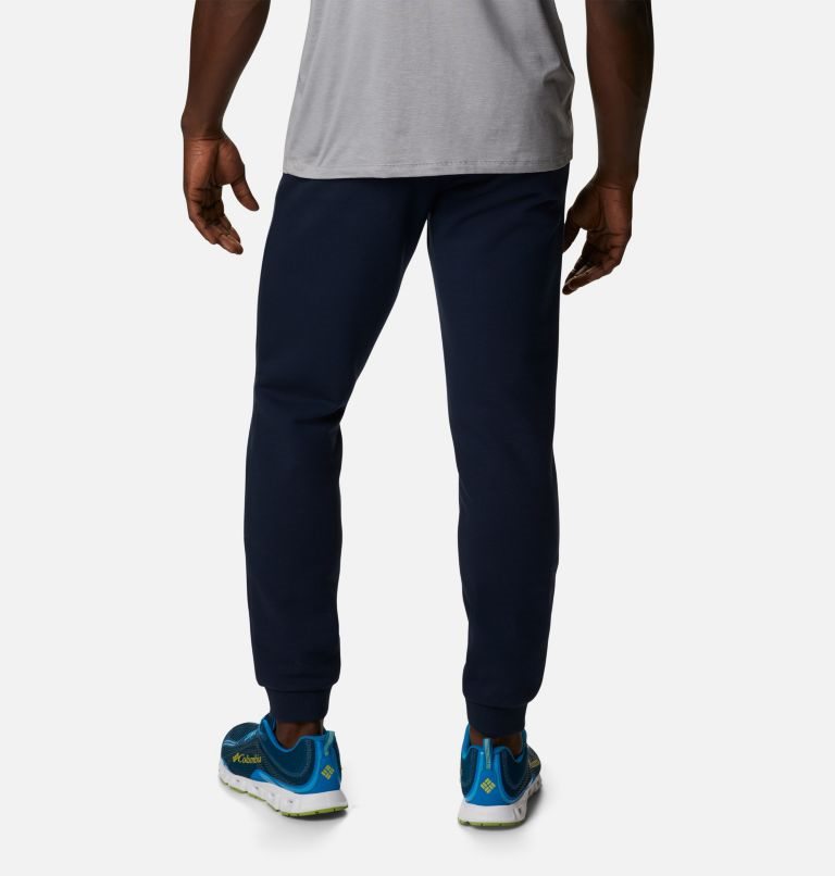 Men's Columbia Lodge Heavyweight Jogger Navy | CA-P458L