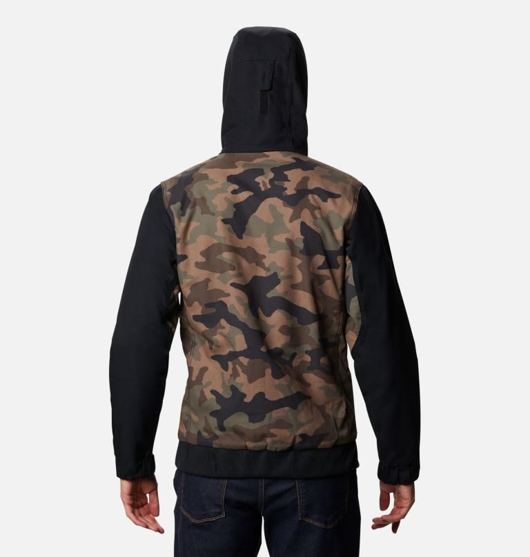 Men's Columbia Loma Vista Hooded Jackets Camo | CA-X6L43