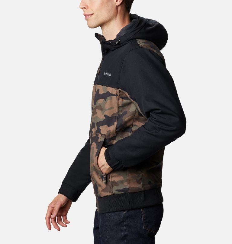 Men's Columbia Loma Vista Hooded Jackets Camo | CA-X6L43