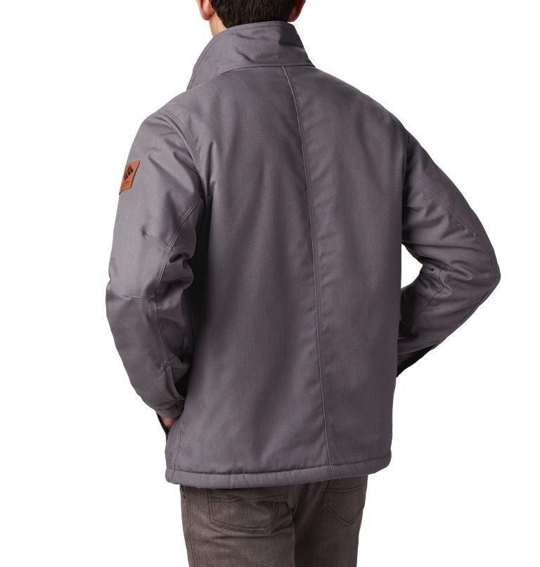 Men's Columbia Loma Vista Lined Fleece Jackets Dark Grey | CA-P435A