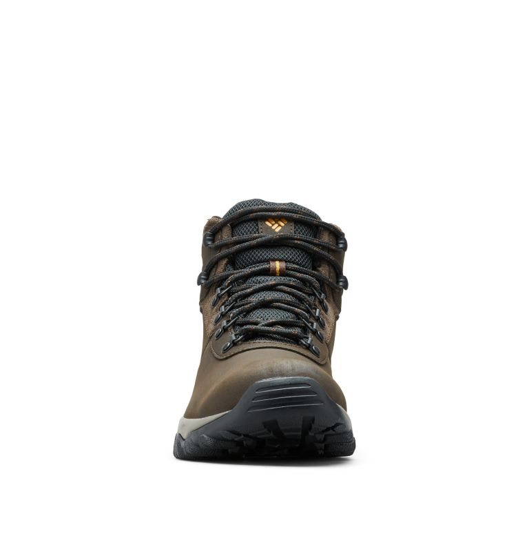 Men's Columbia Newton Ridge Plus II Waterproof Hiking Boots Chocolate | CA-G60A8