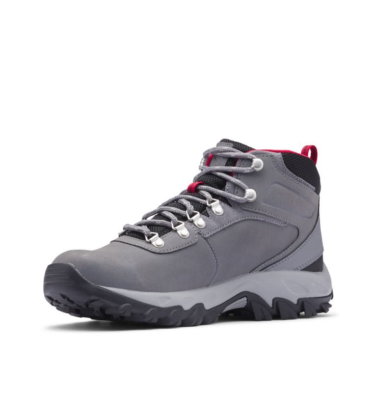Men's Columbia Newton Ridge Plus II Waterproof Hiking Boots Grey | CA-O5L8A